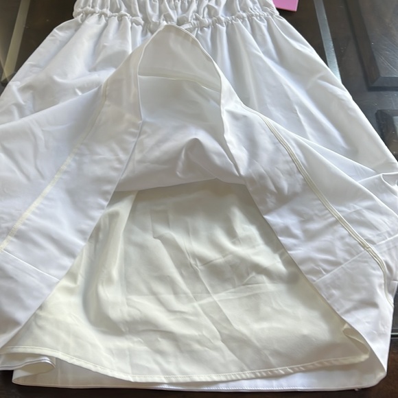 LDT
Claire Square Neck Smocked Short Puffed Sleeve Drawstring Front Dress - Picture 10 of 12